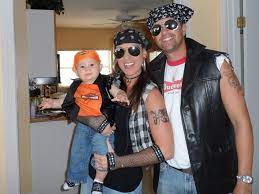 Family Halloween Costumes Biker Fam Biker Halloween Costume Halloween Costumes Family Halloween Costumes