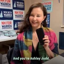 Objectively one could say ashley judd's face looked puffy. My Friend Ashley Judd Made A Few Calls Elizabeth Warren Facebook