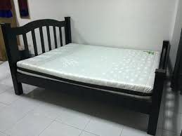Find great deals on queen size bed frames, including wooden, metal, fabric & leather frames, with or without storage & more. Urgent Sale Queen Size Bed With Mattress Furniture Home Living Furniture Bed Frames Mattresses On Carousell