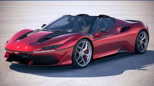 3d Ferrari J50 2017 Model 3d Model Ferrari Street Racing Cars Cars