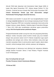 Contoh surat penugasan operator sekolah untuk mengelola verval pd (peserta didik) kemenag. Persatuan Industri Keselamatan Malaysia Pikm Posts Facebook
