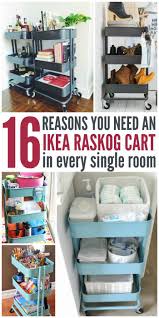 16 Reasons You Totally Need An Ikea Raskog Cart In Every Room Ikea Raskog Cart Ikea Raskog Raskog Cart