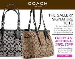 13 coach outlet coupons now on retailmenot. Coach Coupon 25 Off At Factory Outlets My Frugal Adventures