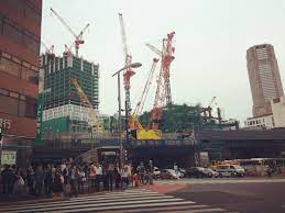 渋谷またなんか作ってんだね w shibuya 渋谷 工事中 開発 landmarks travel times square