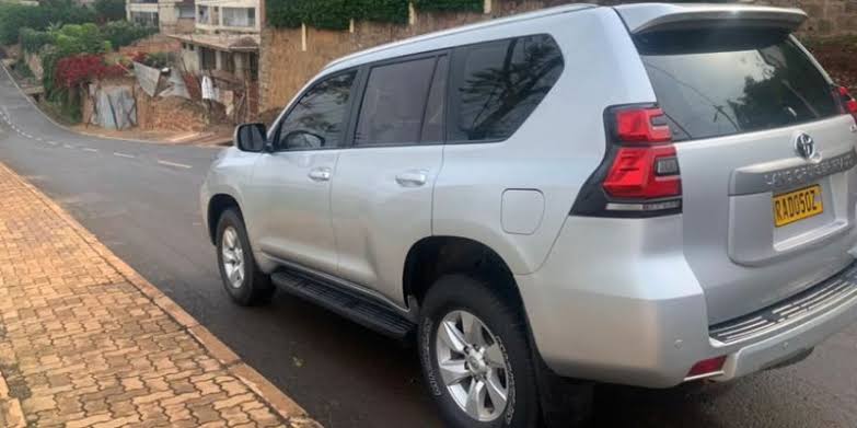 Ready for the Road: A premium 4x4 Land Cruiser Prado perfect for a Kigali Car Self Drive adventure with Rwanda Rent Car