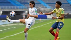 También está programado el partido de la cuarta fecha de la eliminatoria, en el que colombia visitará a ecuador, en el estadio casa blanca, de quito. Colombia Vs Uruguay En Vivo Por Las Eliminatorias Partido Online Resultado Formaciones Y Suplentes Goal Com
