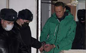 Russian Court Confirms Prison Time For Kremlin Critic Alexei Navalny