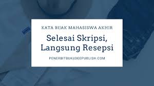 Silahkan kunjungi postingan kata kata semangat untuk tahun baru untuk membaca artikel selengkapnya dengan klik link di atas. Kata Bijak Mahasiswa Tingkat Akhir Cocok Buat Caption Dan Status