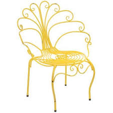 Metal Yellow Chairs Ovalmag Com In 2020 Metal Chairs Chair Metal Frame Chair