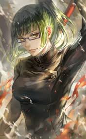 It just gave me street racer vibes. Maki Zenin Album On Imgur