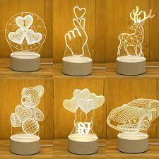 Bingung memilih konsep kamar tidur yang pas? Harga Grosir Leads Fashion 3218 Led Akrilik 3d Usb Lampu Tmblr Lampu Meja Dekorasi Kamar Tidur Shopee Indonesia