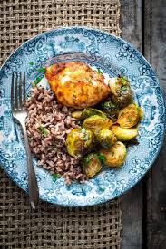 Chicken And Brussels Sprouts Sheet Pan Dinner Recipe Sheet Pan Dinners Healthy Brussels Sprouts Recipe Seasoning Recipes