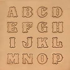 Craftaid plastic template leather carving billfold wallet 6532 motorcycle. Craftool Standard Alphabet Stamp Set 8131 00 By Tandy Leather Alphabet Stamps Leather Craft Patterns Leather Tooling Patterns