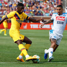 Napoli yang butuh kemenangan demi menjaga kans finis empat besar bermain menyerang sejak menit awal. Barcelona Vs Napoli Preseason Friendly Final Score 4 0 Dsg Trio Scores As Barca Dominate Preseason Finale Barca Blaugranes