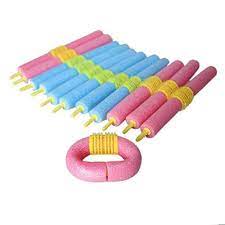 Kathshop 12pcs Soft Pearl Wool Self Adhesion Hair Curler Curl Hair Bendy Rollers Diy Sponge Magic Hair Curling T Hair Curling Tools Bendy Rollers Curling Tools