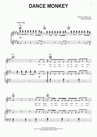 Dance Monkey Piano Sheet Music Onlinepianist Piano Sheet Music Letters Trumpet Sheet Music Piano Sheet Music Free