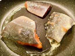 The time and temperature for cooking frozen salmon work with most air fryers which makes it a versatile method. Don T Defrost Frozen Salmon Go Directly From Freezer To Skillet In Minutes Big Apple Curry