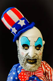 Bambola d'arte horror Captain Spaulding da 18 pollici, Sid Haig, Casa 1000  Corpses Rob Zombie, Killer Clown Cult Horror Film Fan Gift