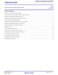 Market sense sdn bhd was founded. Https Www Renesas Com Document Apn An1298 Instrumentation Amplifier Application Note Language En