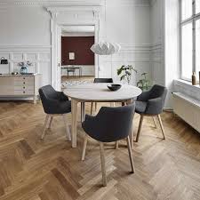 Retrouvez notre sélection de tables extensibles à des petits prix, disponibles en plusieurs styles. Table Ronde En Bois Style Scandinave Extensible Sm112 4 Pieds Com
