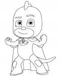 Pj Mask Pyjamahelden Gecko Malvorlagen Coloring And Malvorlagan