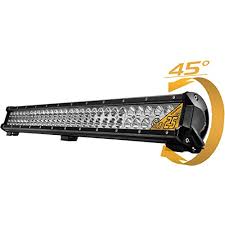 Eyourlife 24 Inch Light Bar 162w Led Light Bar Bumper Led Light Bar Waterproof Ip67 Flood Spot Beam Fog Driving Lights Off Road Lights For Suv Atv Boat Vehicle 3 Years Warranty