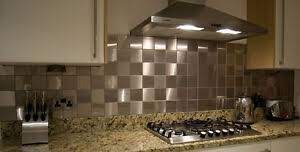Shop with afterpay on eligible items. Pack Of 10 Brushed Metal Stainless Steel Wall Kitchen Splashback Tiles 98 X 98mm Ebay