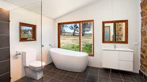 This bathroom window is tall and narrow which actually helps to put an emphasis on the height of the ceiling instead of the small floor plan. 20 Bathroom Windows To Welcome More Natural Light Home Design Lover