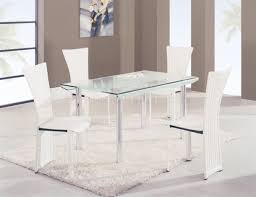 Shop global furniture usa at wayfair for a vast selection and the best prices online. Da818 Dining Set 5pc W White Chairs By Global Furniture Usa