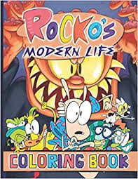 If your child loves interacting. Rockos Modern Life Coloring Book Stunning Coloring Books For Adult And Kid Relaxing Activity Pages Kanko Oda 9798591762711 Amazon Com Books