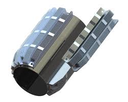 radial heat sink for high power motor