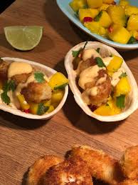 Combine 1 teaspoon of salt, pepper, paprika, and garlic powder in a small bowl. Mat Bak Och Allt Som Hor Till Kok Fish Tacos Med Hot Mayo Och Mangosalsa
