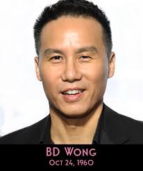 BD Wong is the only actor to be honored with a Tony Award, a Drama Desk  Award, an Outer Critics Circle Award, a Clarence Derwent...
