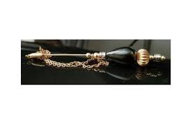 Vintage Black And Gold Hat Pin Lapel Pin With Chain Mens Chained Lapel Pin Stick Pin Brooch With Chain Gold Hats Chains For Men Vintage Jewelry