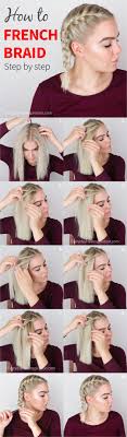 When i french braid my hair, i always try to think outside of my head. How To French Braid Your Own Hair Step By Step Everyday Hair Inspiration