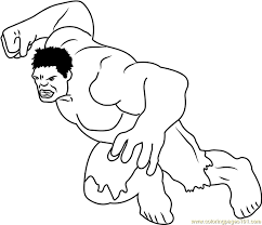 Meanwhile, the hulk was not always. Hulk Ready For Attack Coloring Page For Kids Free Hulk Printable Coloring Pages Online For Kids Coloringpages101 Com Coloring Pages For Kids
