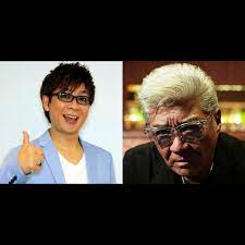 I have just found out that Shun Akiyama's voice actor (Koichi Yamadera,  left) is older than Daisaku Kuze's voice actor (Hitoshi Ozawa, right).  Koichi Yamadera is 60, and Hitoshi Ozawa is 59! :