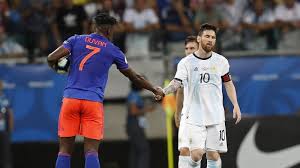 Les résultats parlent pour l'argentine, la colombie semble inférieur et. Football Copa America L Argentine S Incline D Entree