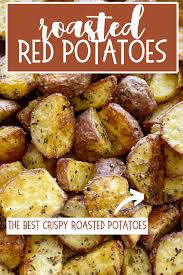 Roasted Red Potatoes Potato Recipes Side Dishes Roasted Red Potatoes Cooking Red Potatoes