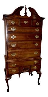 1960 S Vintage Kling Queen Anne Style Highboy On Chairish Com Queen Anne Furniture Bedroom Redesign Queen Anne