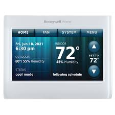 Wiring color chart for air conditioners and heat pumps. Wifi 9000 Color Touchscreen Thermostat Honeywell Home