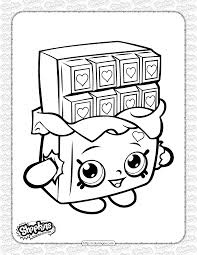 It can be a positive thing to encourage their coloring hobby too. Printable Shopkins Cheeky Chocolate Coloring Page