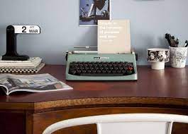 Oggetti Per Arredare Casa In Stile Vintage Macchina Da Scrivere Vintage Arredamento