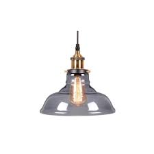 Tom dixon glass bowl 1 light pendant mercury home decorators collection pressed nordic modern colorful pin on bathroom quoizel henderson matte black farmhouse china for. Edison Factory Glass Bowl Pendant Light Black And Gold Lighting From Onlyhome Co Uk Uk