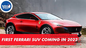 Jun 24, 2021 · by the time lamborghini started making tractors, enzo was already making legendary cars. First Ferrari Suv Coming In 2022 Indian Drives Youtube