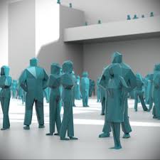 Low Poly People Pack 01 3d Model Download Royalty Free People 3d Models 3d Squirrel