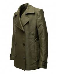 Il peut comporter une capuche. Carol Christian Poell Om 2660 In Wipeco 08 Green Caban