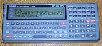 Computers Casio Fx 890p Casio Computer Vintage Electronics