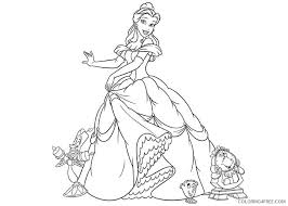 Princess belle is a coloring book from the popular disney cartoon beauty and the beast. Princess Belle Coloring Pages Cartoons Belle 2 Printable 2020 5091 Coloring4free Coloring4free Com