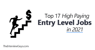 Experience with programming languages (ex. Top 17 High Paying Entry Level Jobs In 2021
